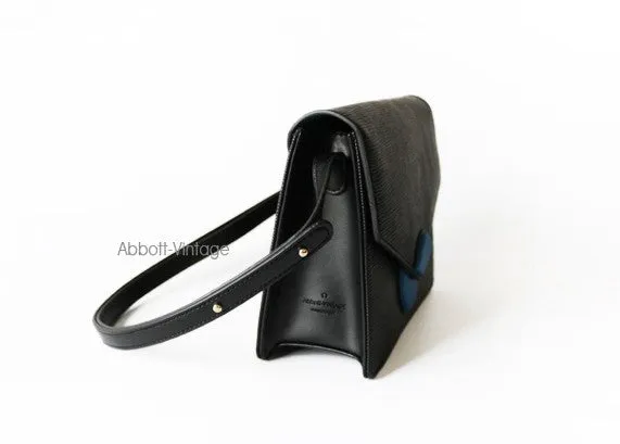 Stylish Leather Black Womens Shoulder Bag Crossbody Bag Purse for Women