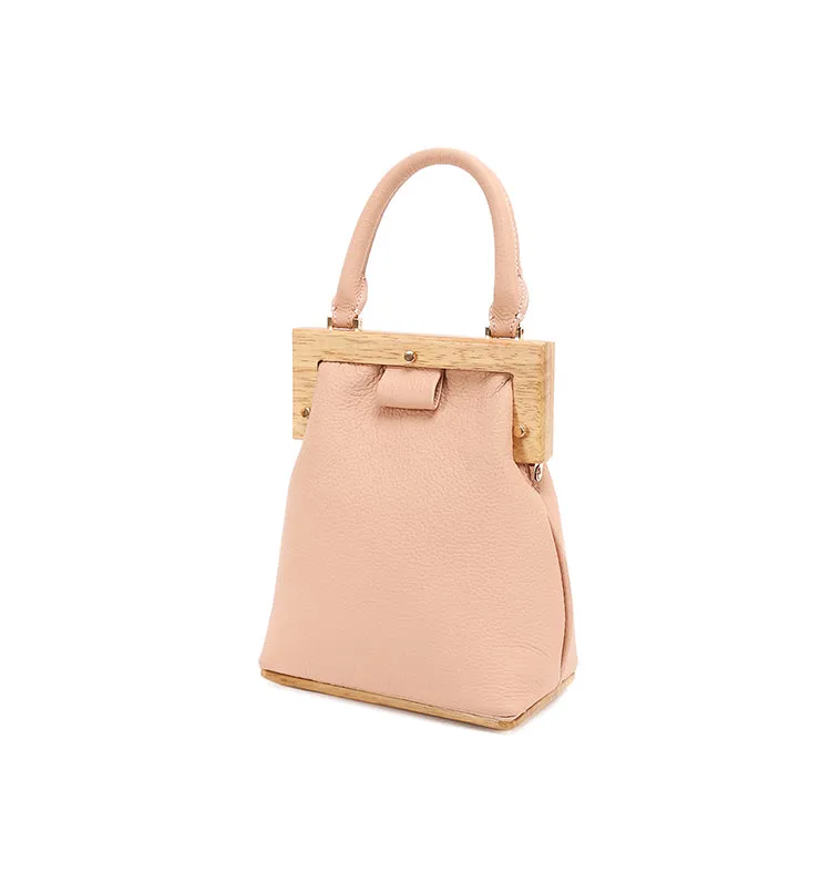 Stylish LEATHER WOMENs Frame Handbag Purse Chain SHOULDER Purse for Women