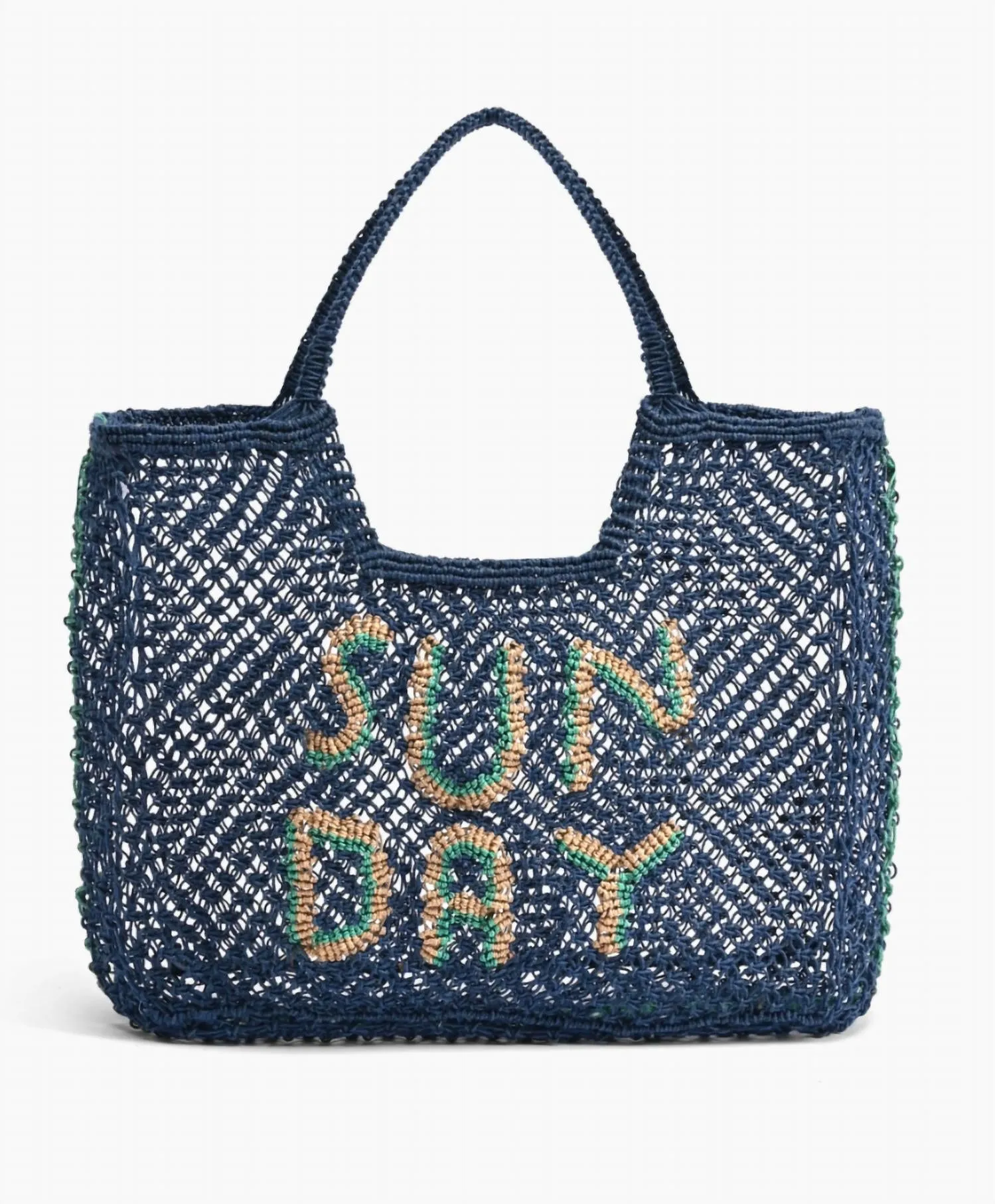 Sun Day Tote Bag In Blue