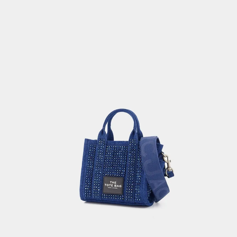 The Crossbody Tote - Cotton - Blue