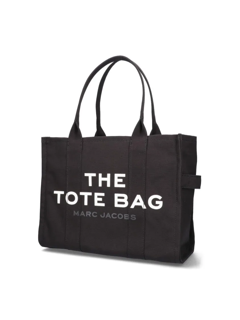 'The Large Canvas' Tote Bag  Black