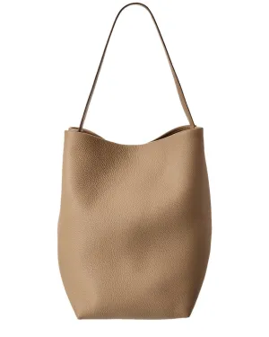 The Row Park N/S Large Leather Tote