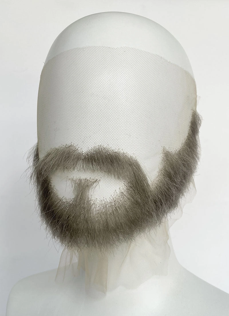 The Last of Us Joel Miller Sage Grey Straight Lace Front Synthetic Men's Wig LF8039A