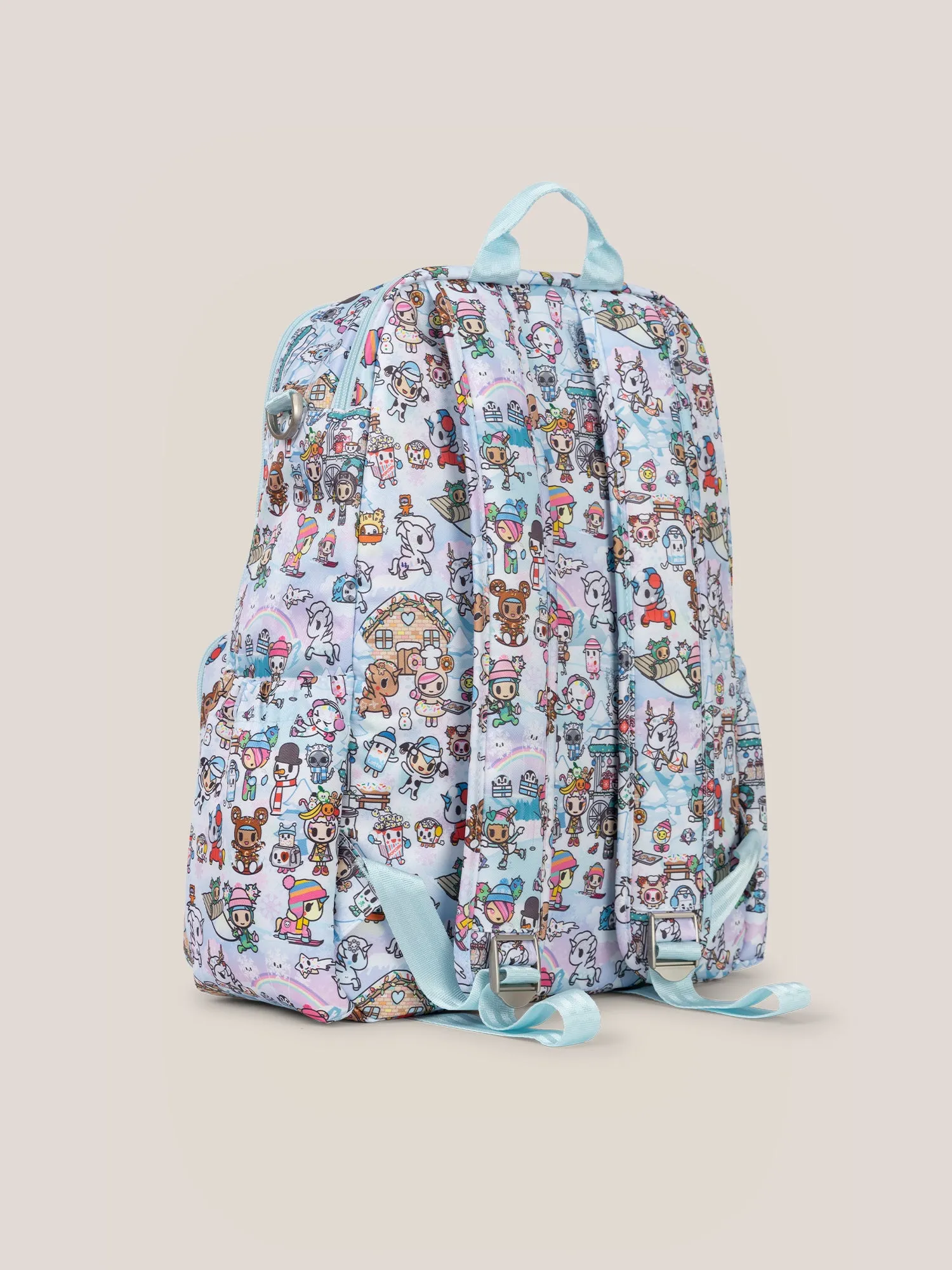 tokidoki Snow Day Zealous Backpack Diaper Bag  Ice Blue