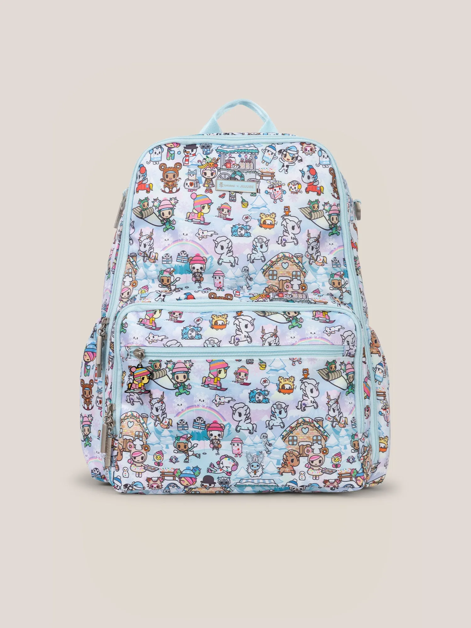 tokidoki Snow Day Zealous Backpack Diaper Bag  Ice Blue