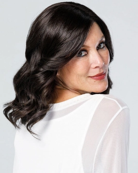 Top Coverage Wavy 12 inch (Exclusive) | Lace Front & Monofilament Synthetic Hair Topper by Jon Renau