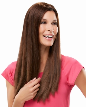 Top Form 18 inch (Exclusive) | Monofilament Remy Human Hair Topper by Jon Renau