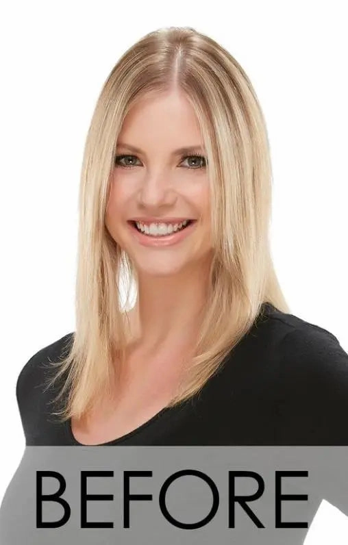 Top Full 12 Synthetic Hand-tied Hair Topper
