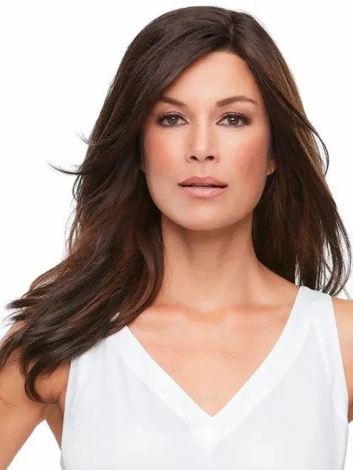 Top Smart 18 inch Monofilament Clip in Hair Addition Synthetic Fibre