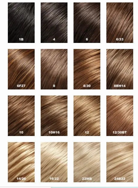 Top Smart 18 inch Monofilament Clip in Hair Addition Synthetic Fibre