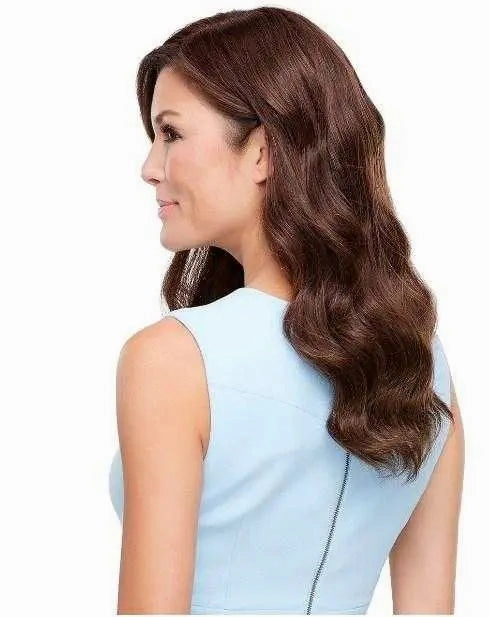 Top Style 18 inch Human Hair Topper Hairpiece