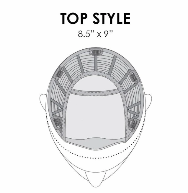 Top Style 18 inch Synthetic Hair Topper