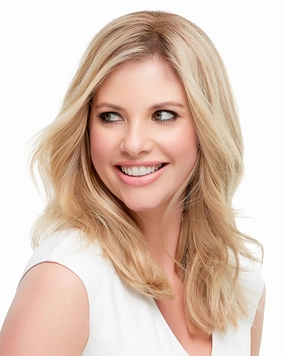 Top Style HH 12 inch (Exclusive) | Monofilament Remy Human Hair Topper by Jon Renau