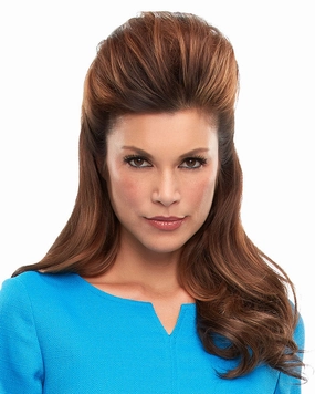 Top This 16 inch | Monofilament Remy Human Hair Topper by Jon Renau