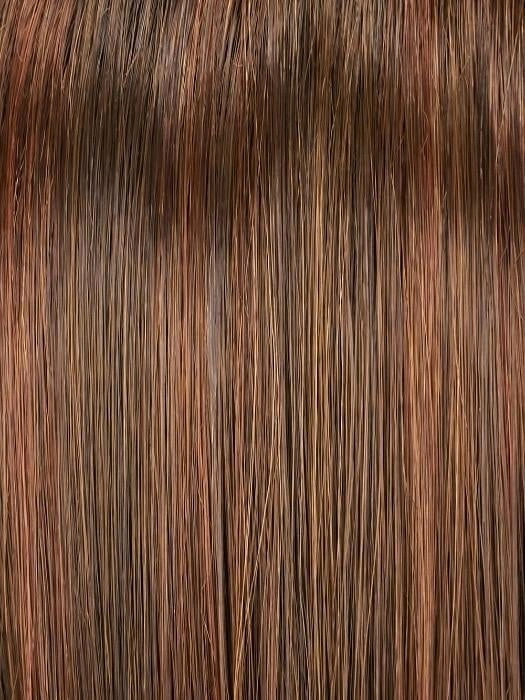 Top Trend Lace Straight 18" | Synthetic Lace Front Hair Topper (Mono Top)