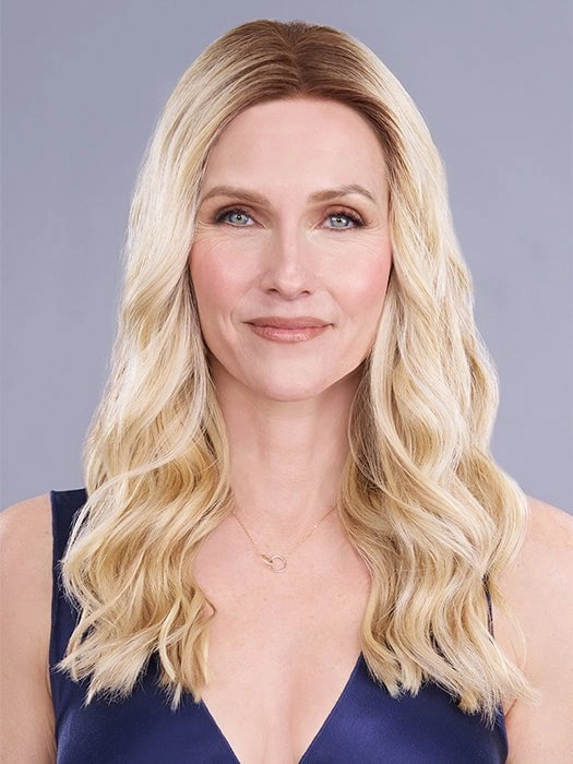 Top Trend Lace Wavy 18 | Synthetic Lace Front Hair Topper (Mono Top)