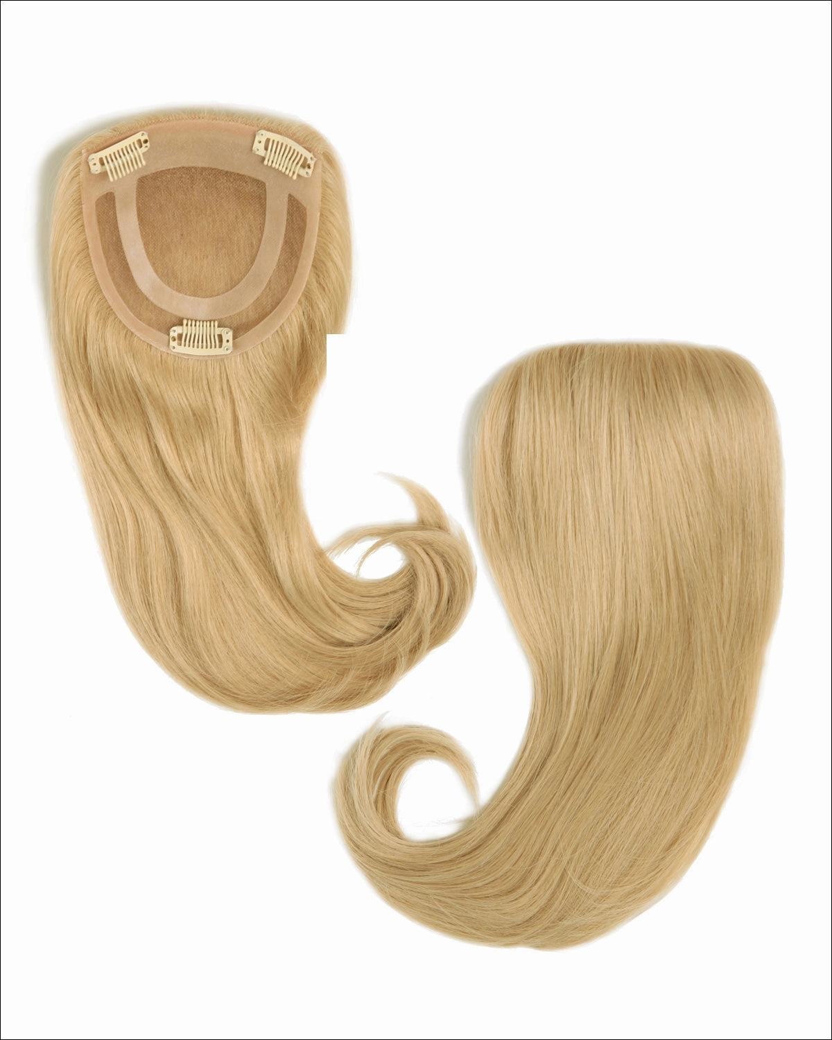 Toppiece 3002 | Monofilament Human Hair Wiglets by Louis Ferre