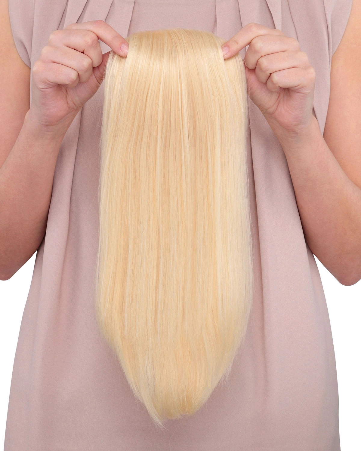 Toppiece 3002 | Monofilament Human Hair Wiglets by Louis Ferre