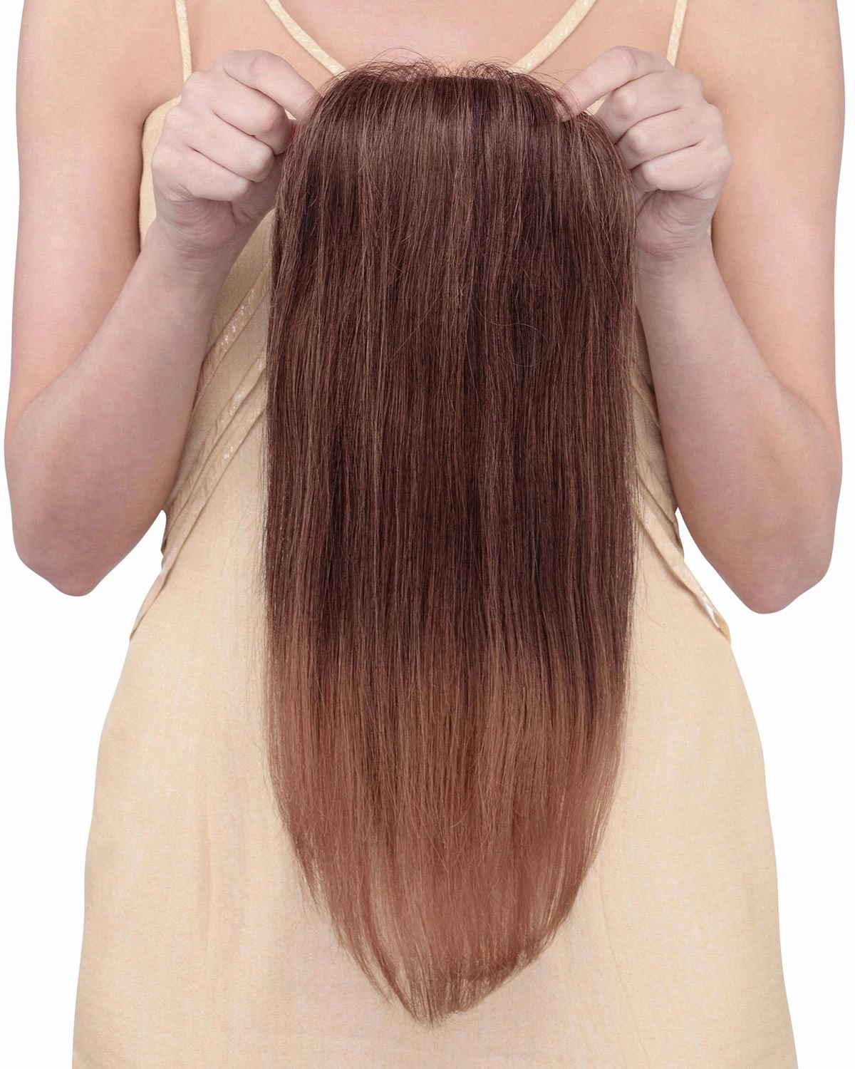Toppiece 4002 | Monofilament Human Hair Wiglets by Louis Ferre