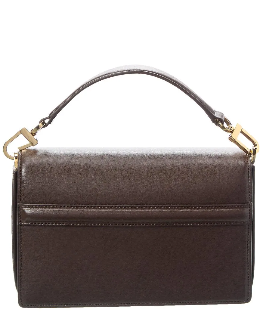 TOTEME T Flap Mini Leather Shoulder Bag