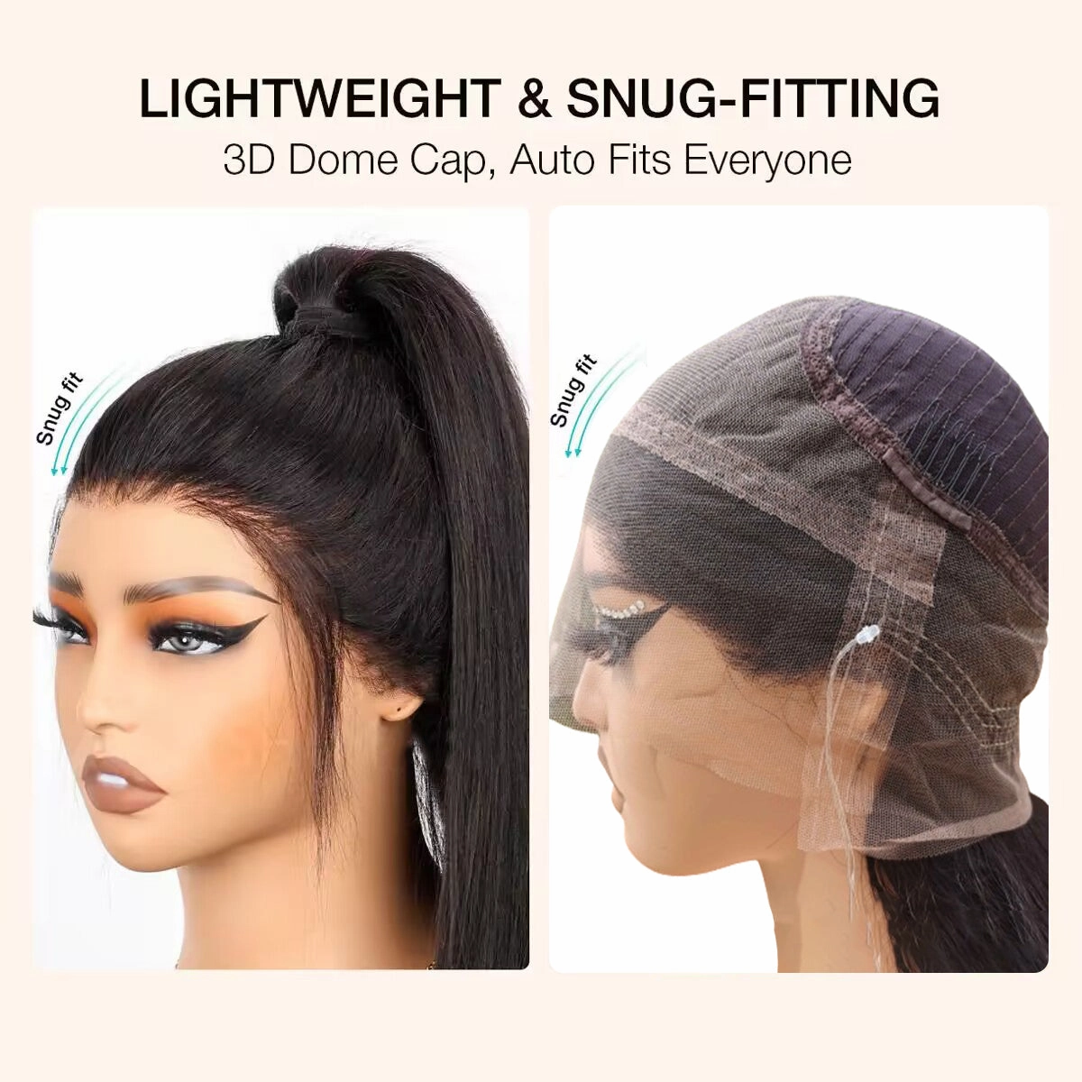 Undetectable HD Lace Body Wave 360 Lace Frontal Wigs Pre Plucked with Baby Hair NCF105