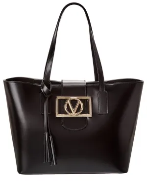 Valentino by Mario Valentino Marion Super V Leather Tote
