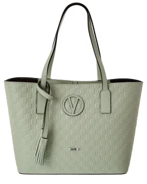 Valentino by Mario Valentino Soho Medallion Leather Tote