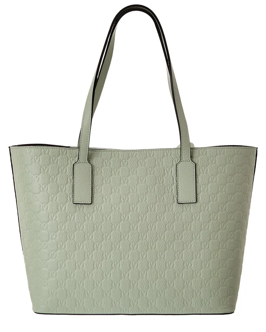 Valentino by Mario Valentino Soho Medallion Leather Tote