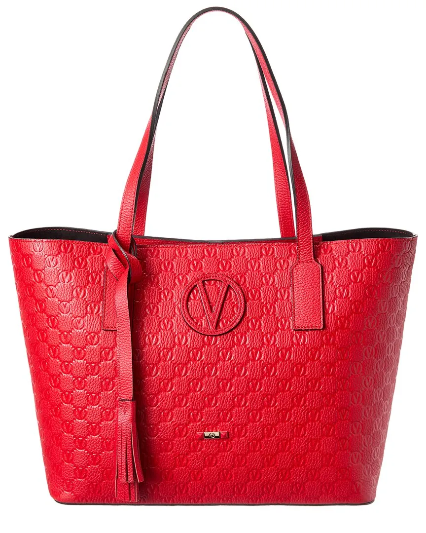 Valentino by Mario Valentino Soho Medallion Leather Tote