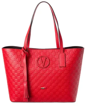 Valentino by Mario Valentino Soho Medallion Leather Tote