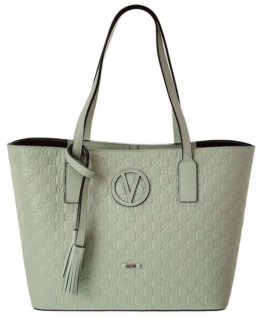 Valentino by Mario Valentino Soho Medallion Leather Tote