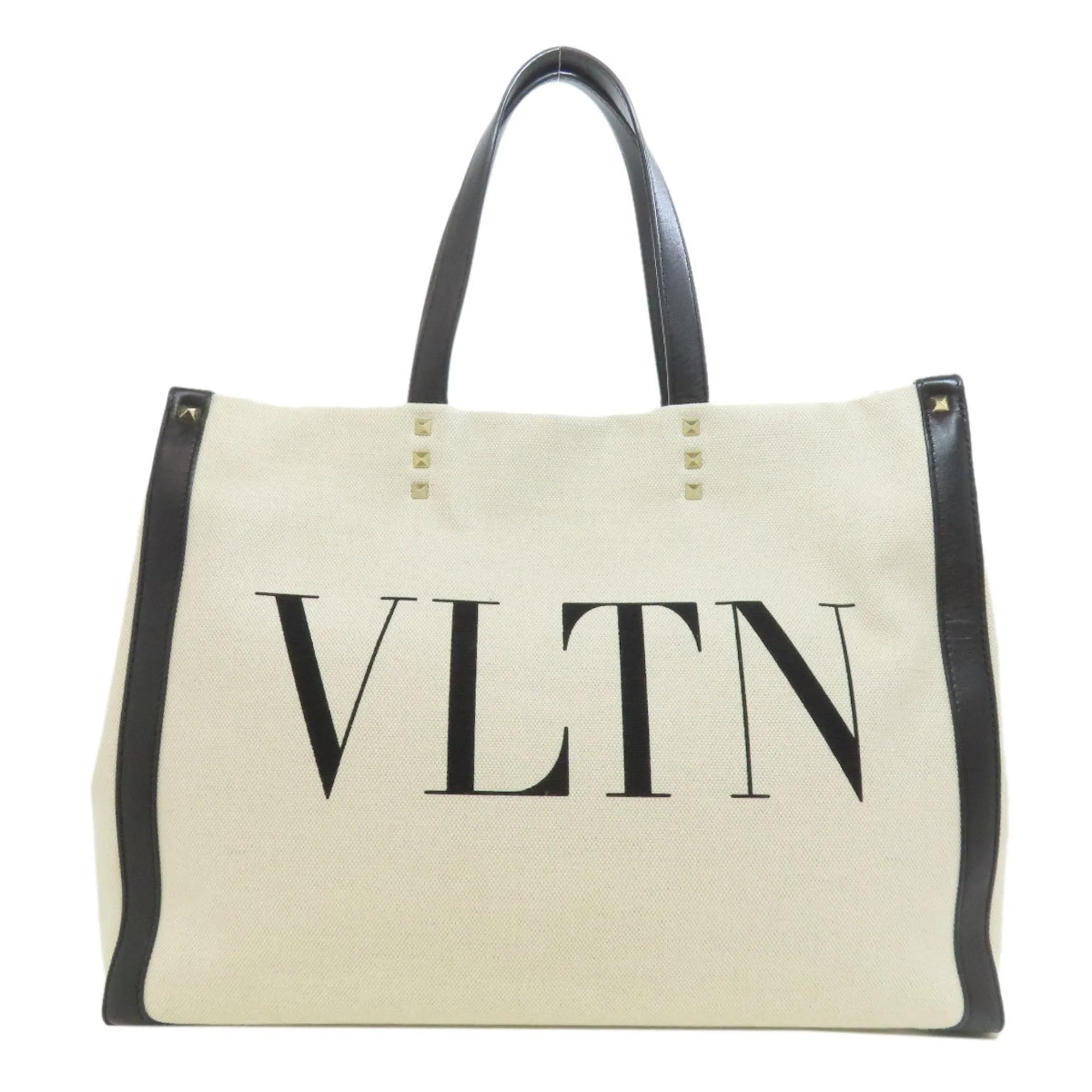 Valentino  Canvas Tote Bag (Pre-Owned)
