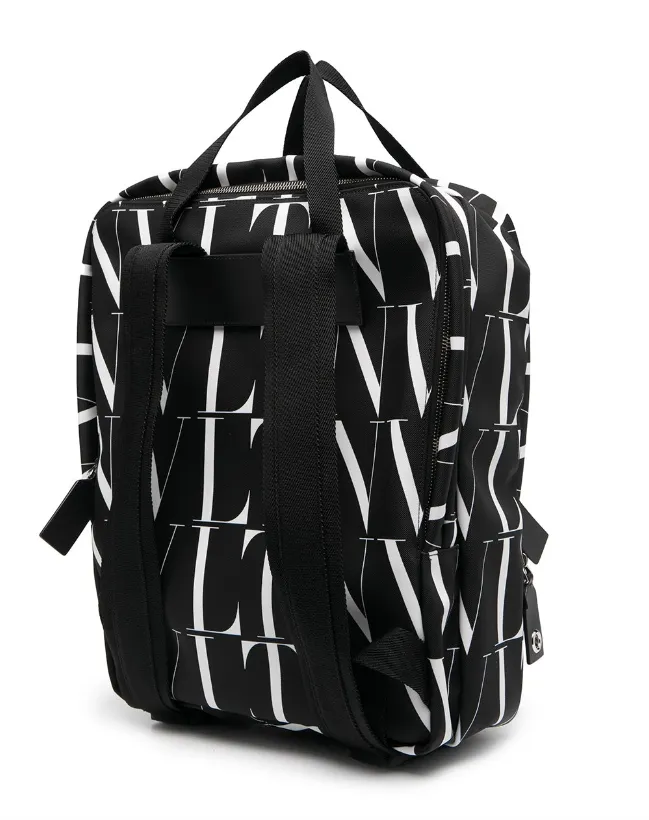 Valentino Garavani all-over logo print backpack