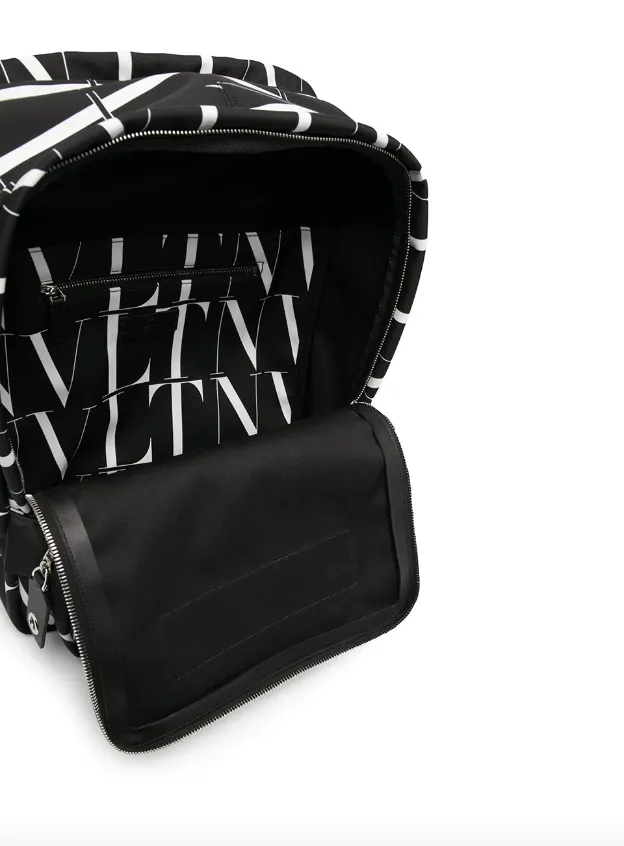 Valentino Garavani all-over logo print backpack
