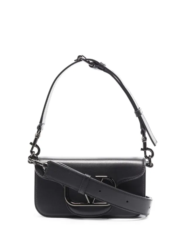 Valentino Garavani Mini Loc?? crossbody calfskin bag
