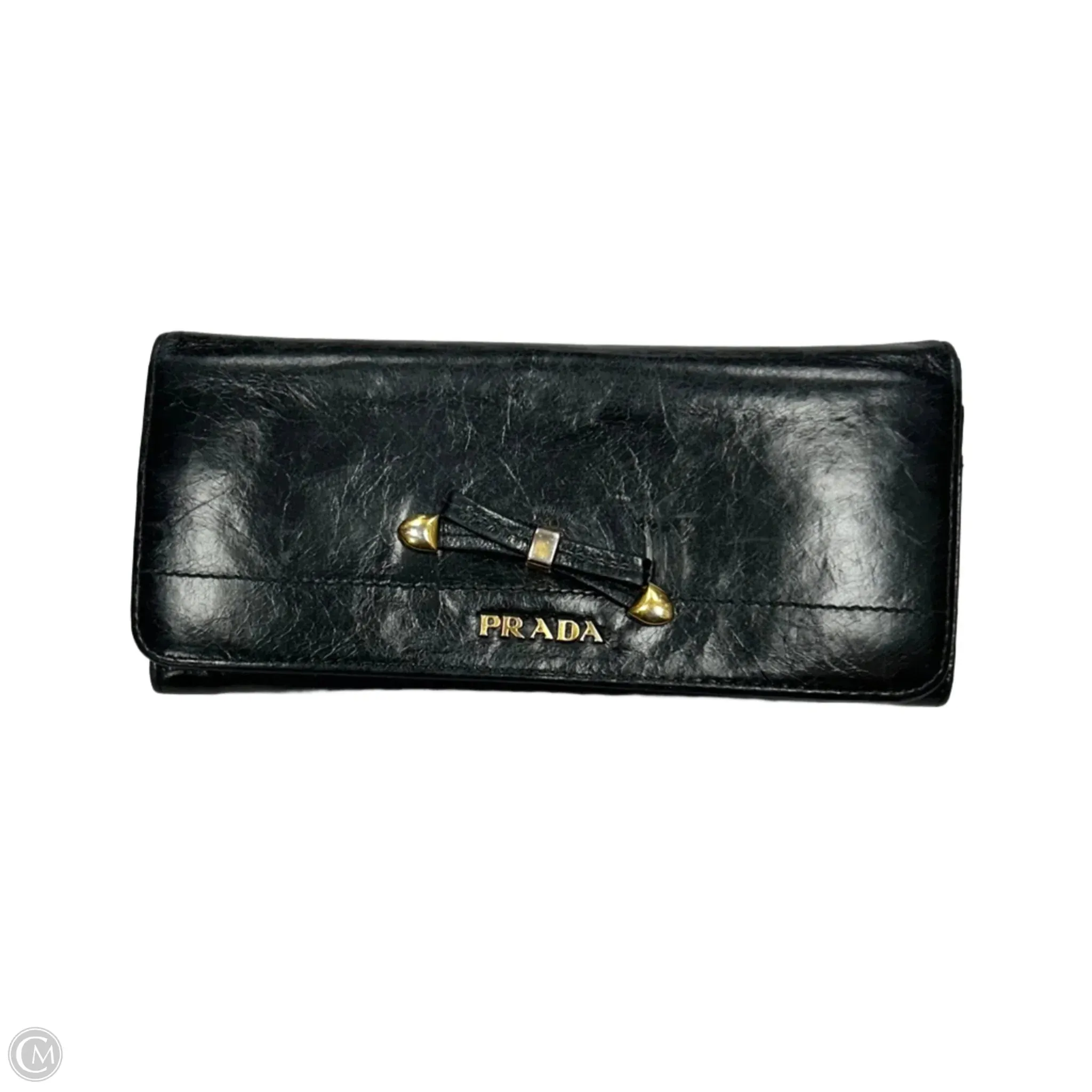 Wallet Luxury Designer By Prada, Size: Medium