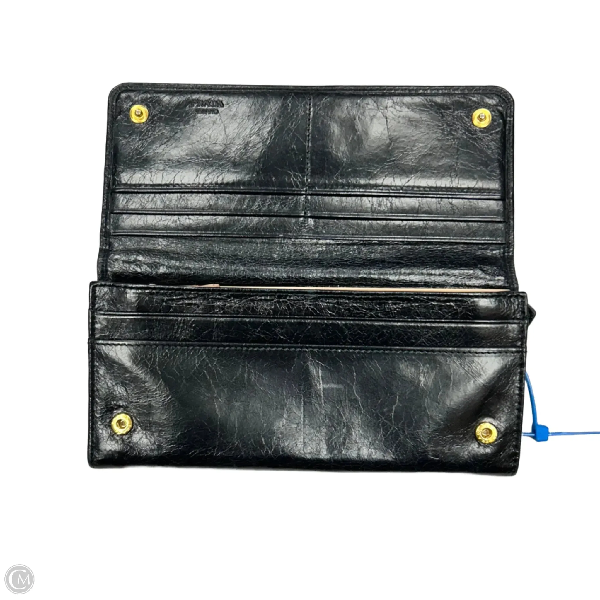 Wallet Luxury Designer By Prada, Size: Medium