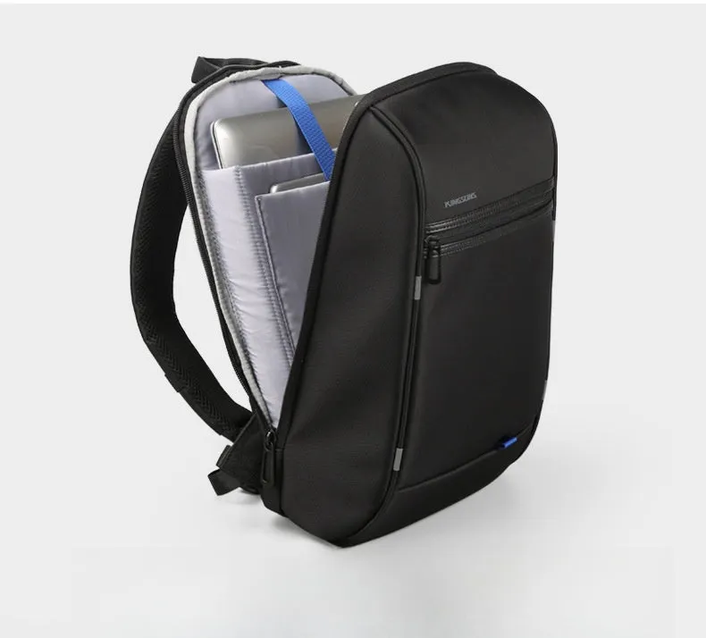 Waterproof Large Sling Bag For Men Black Oxford Fabric Business Sling Bag For Big Guy