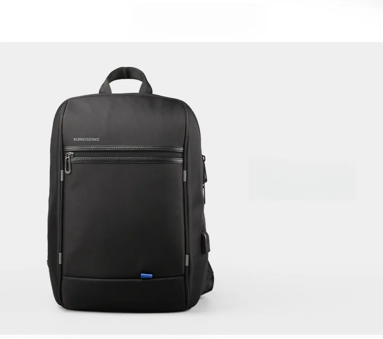 Waterproof Large Sling Bag For Men Black Oxford Fabric Business Sling Bag For Big Guy