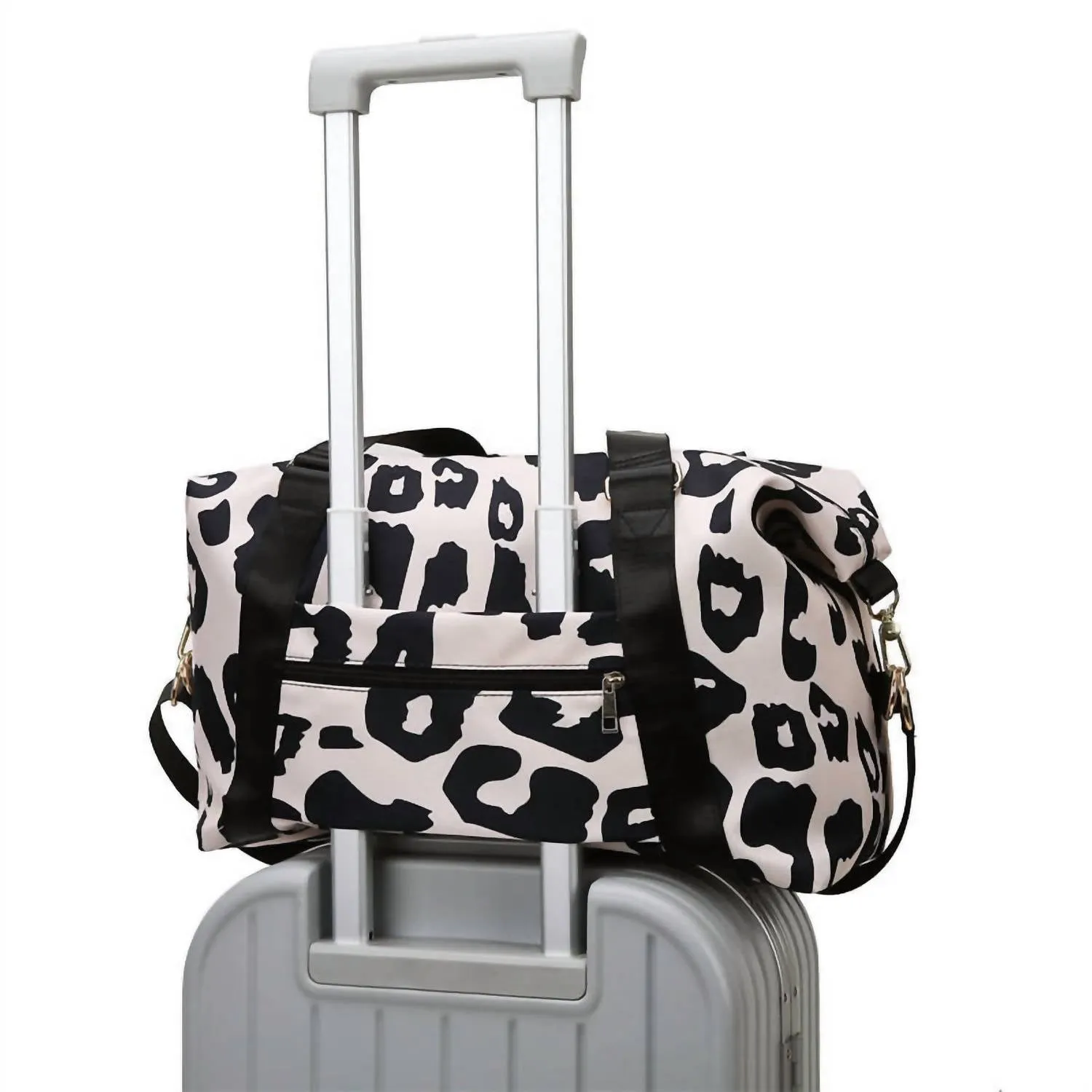Wild Side Duffle Tote In Natural