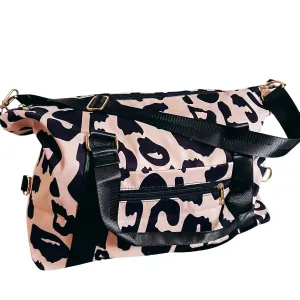 Wild Side Duffle Tote In Natural