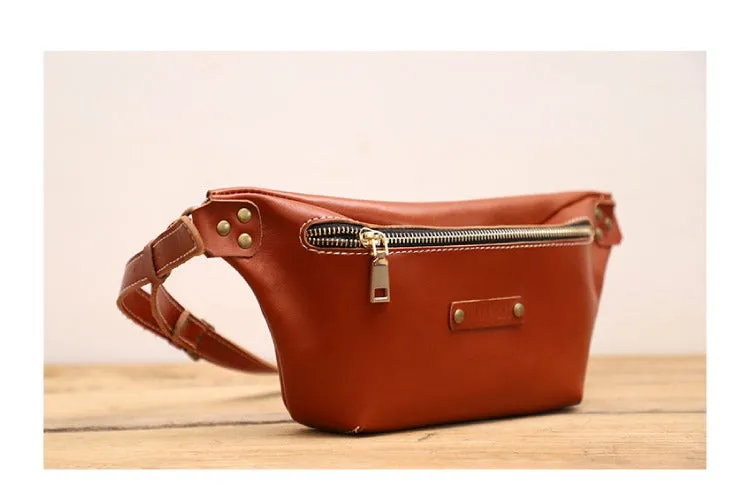 Women Brown LEATHER Sling Bag Cute Side Bag WOMEN SHOULDER BAG Small Crossbody Purse FOR WOMEN