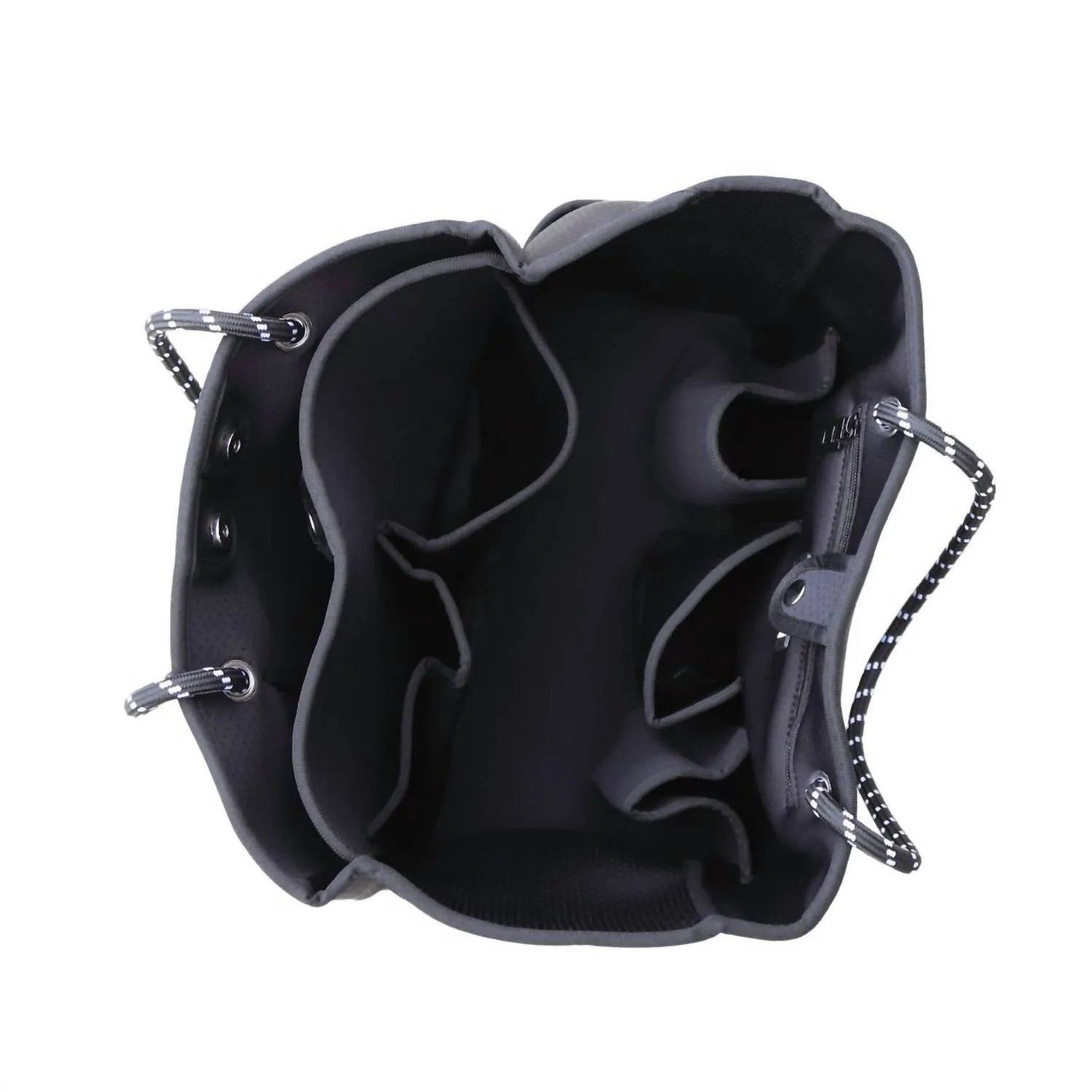 Women Courtside Large Tote Bag In Black/white