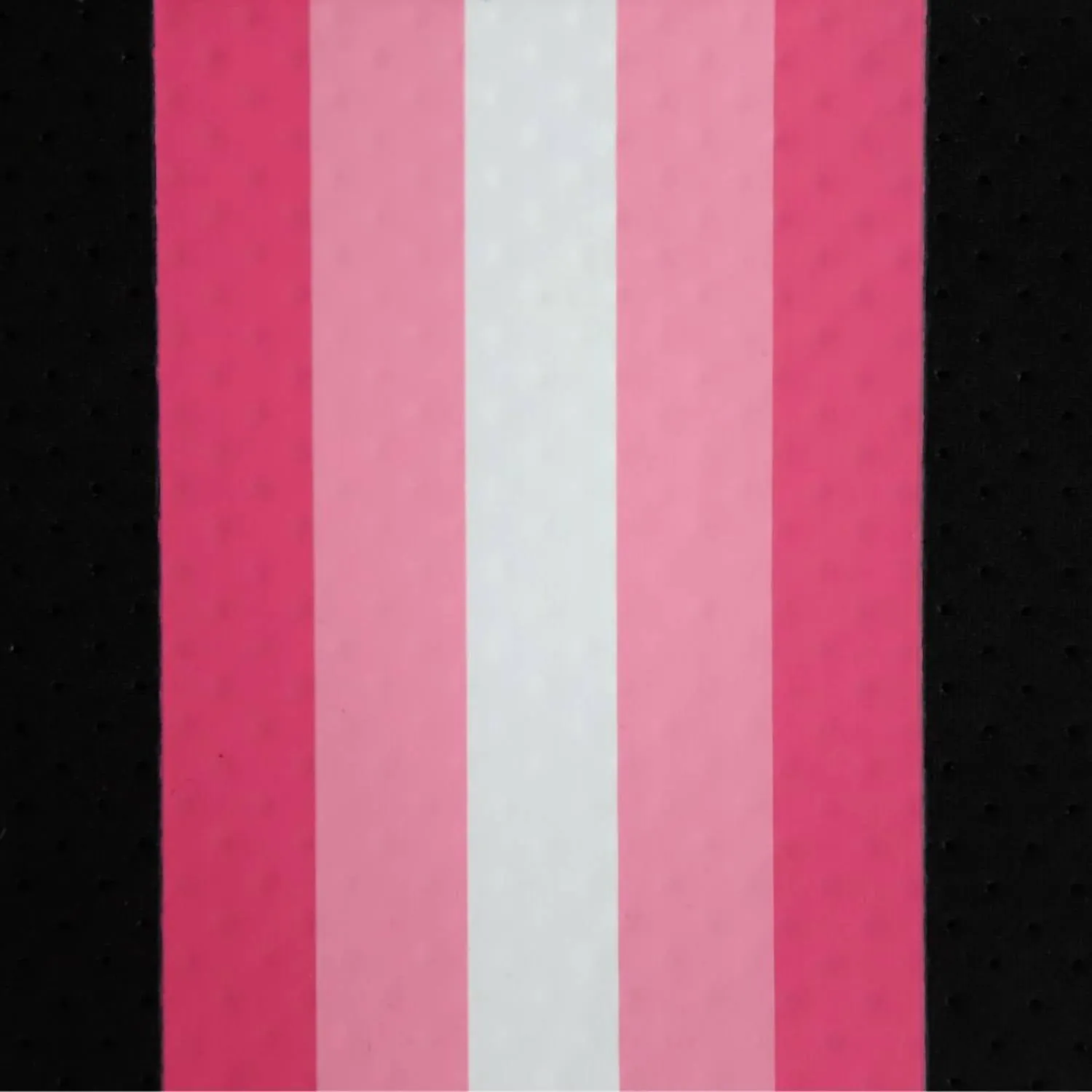 Women Courtside Small Tote Bag In Black With Pink And White Stripes