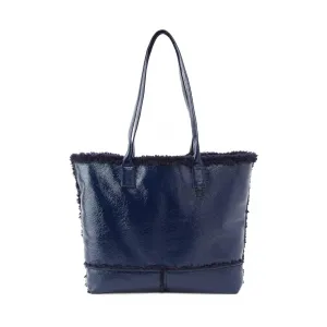 Women' S Shopper Tote Bag In Deep Indigo