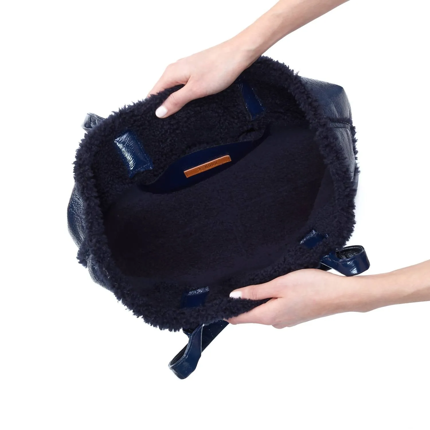 Women' S Shopper Tote Bag In Deep Indigo