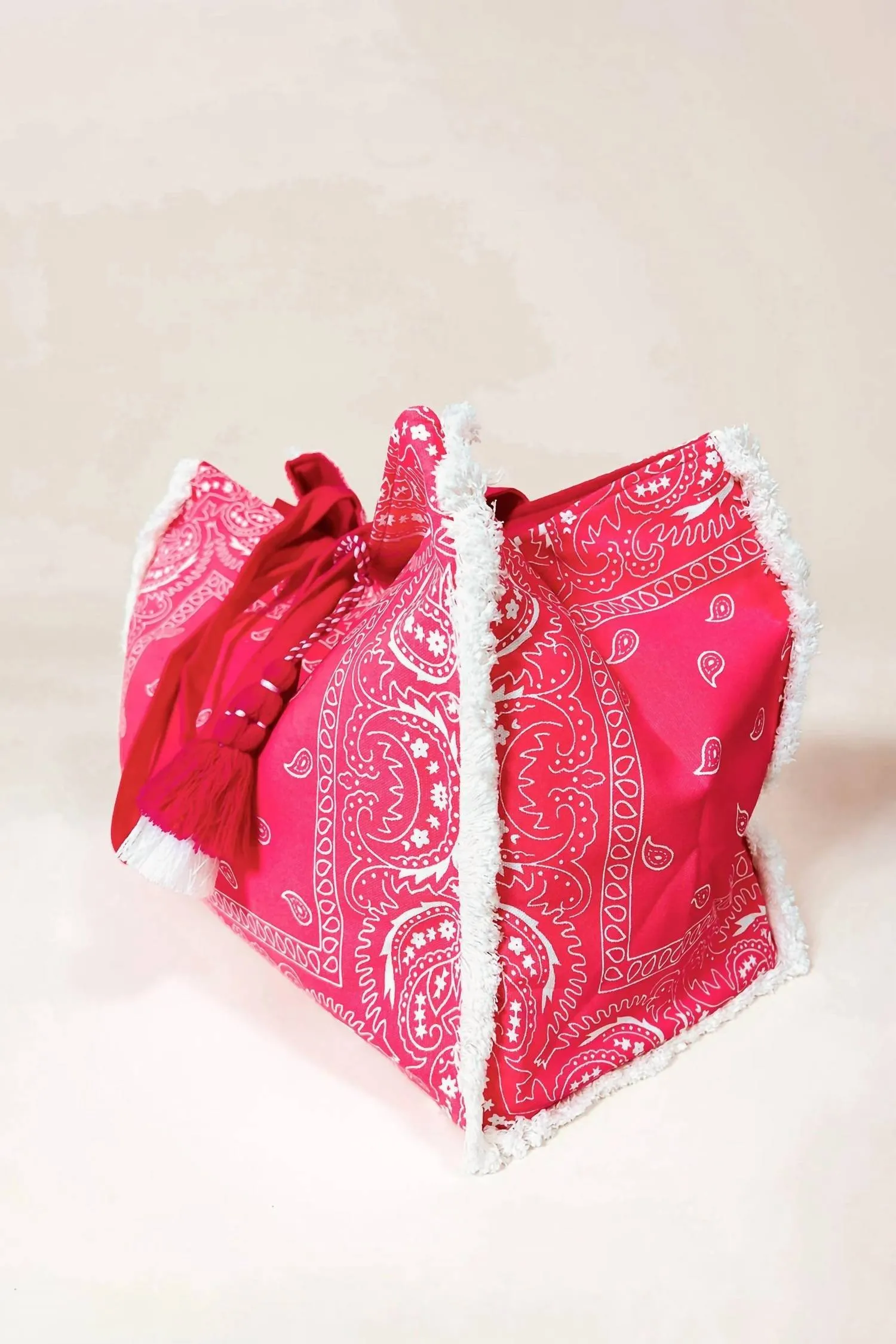 Women's Bandana Bag In Pink