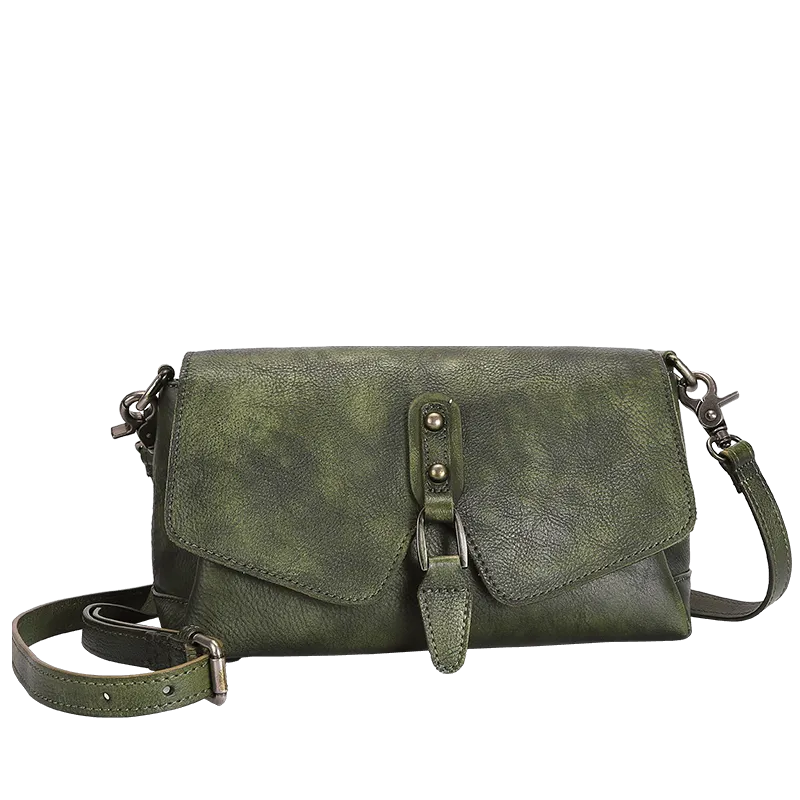 Womens Black Leather Vintage Handmade Shoulder Bag Best Crossbody Purses for Ladies