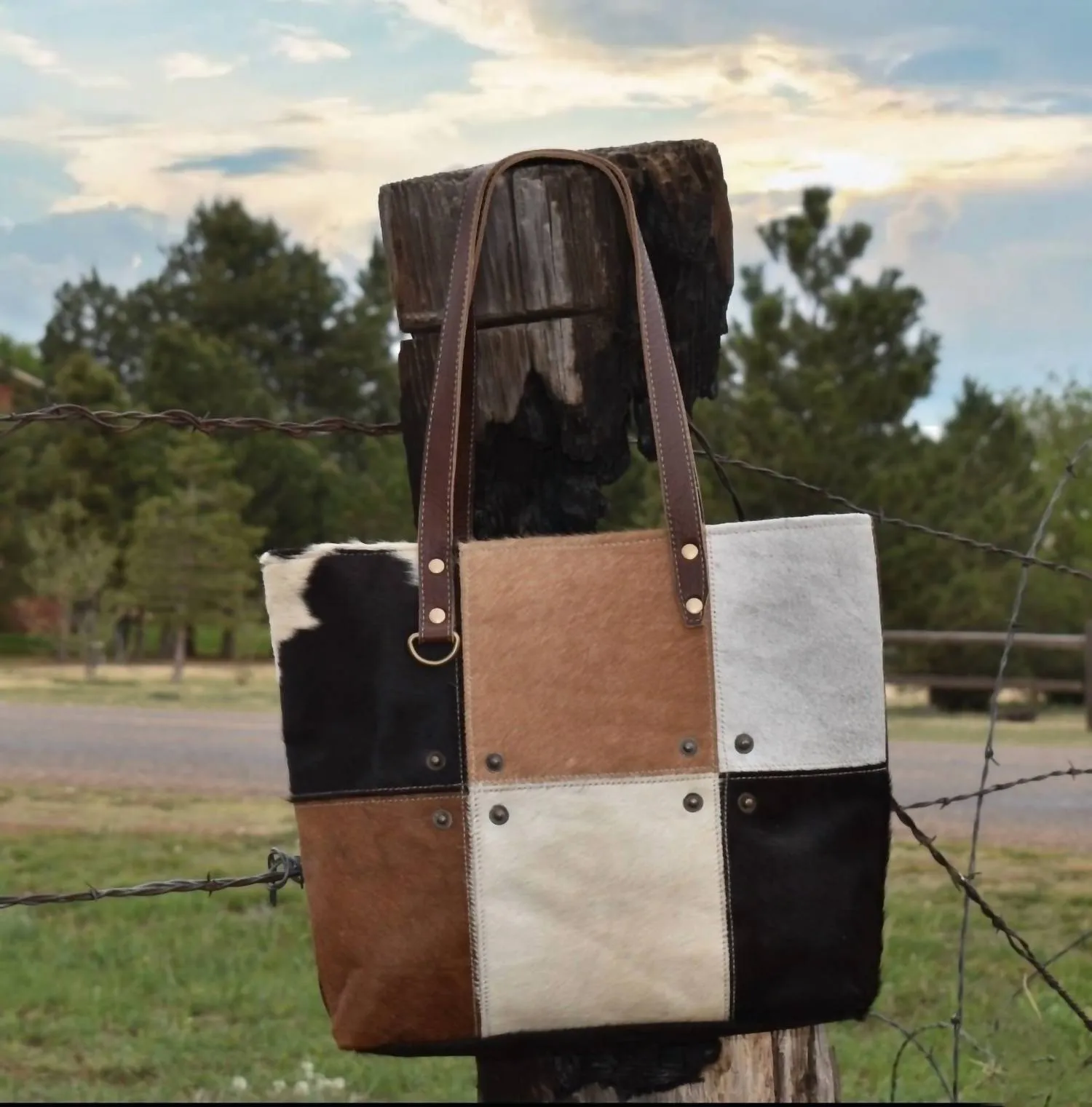 Women's Patchwork Quilt Tote Bag* In Multicolor