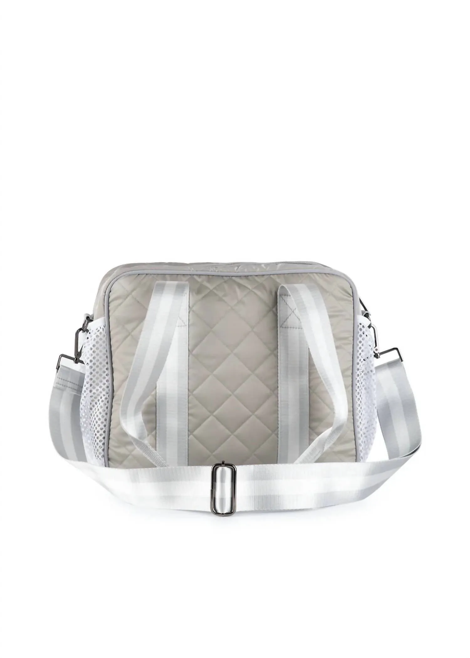 Women's Pickleball Tote Bag In White Neoprene